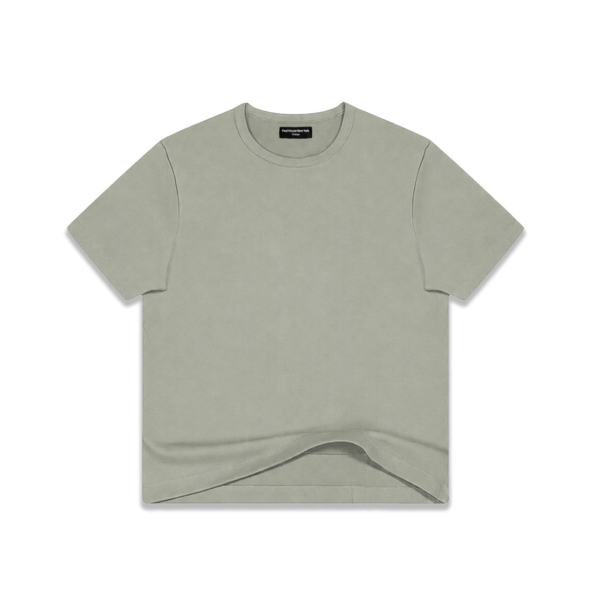 Los Feliz Crop Muscle Tee II | Heavyweight | 13.5oz - Faded Military Green