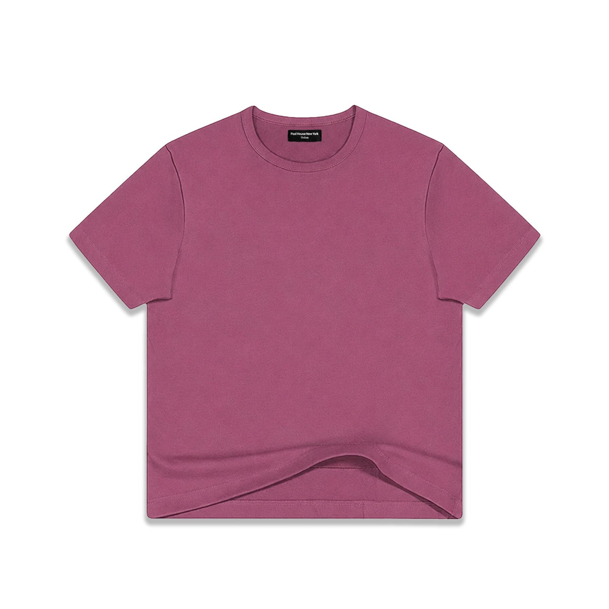 Los Feliz Crop Muscle Tee II | Heavyweight | 13.5oz - Vintage Maroon
