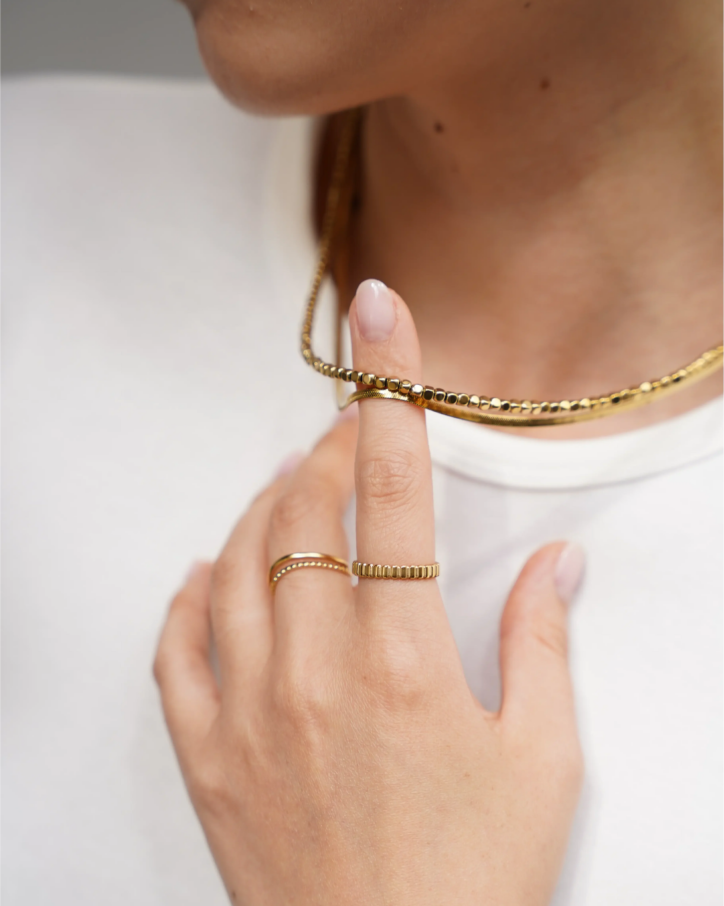 Mirthe - Ring - Stainless Steel - Adjustable