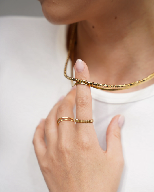 Mirthe - Ring - Stainless Steel - Adjustable