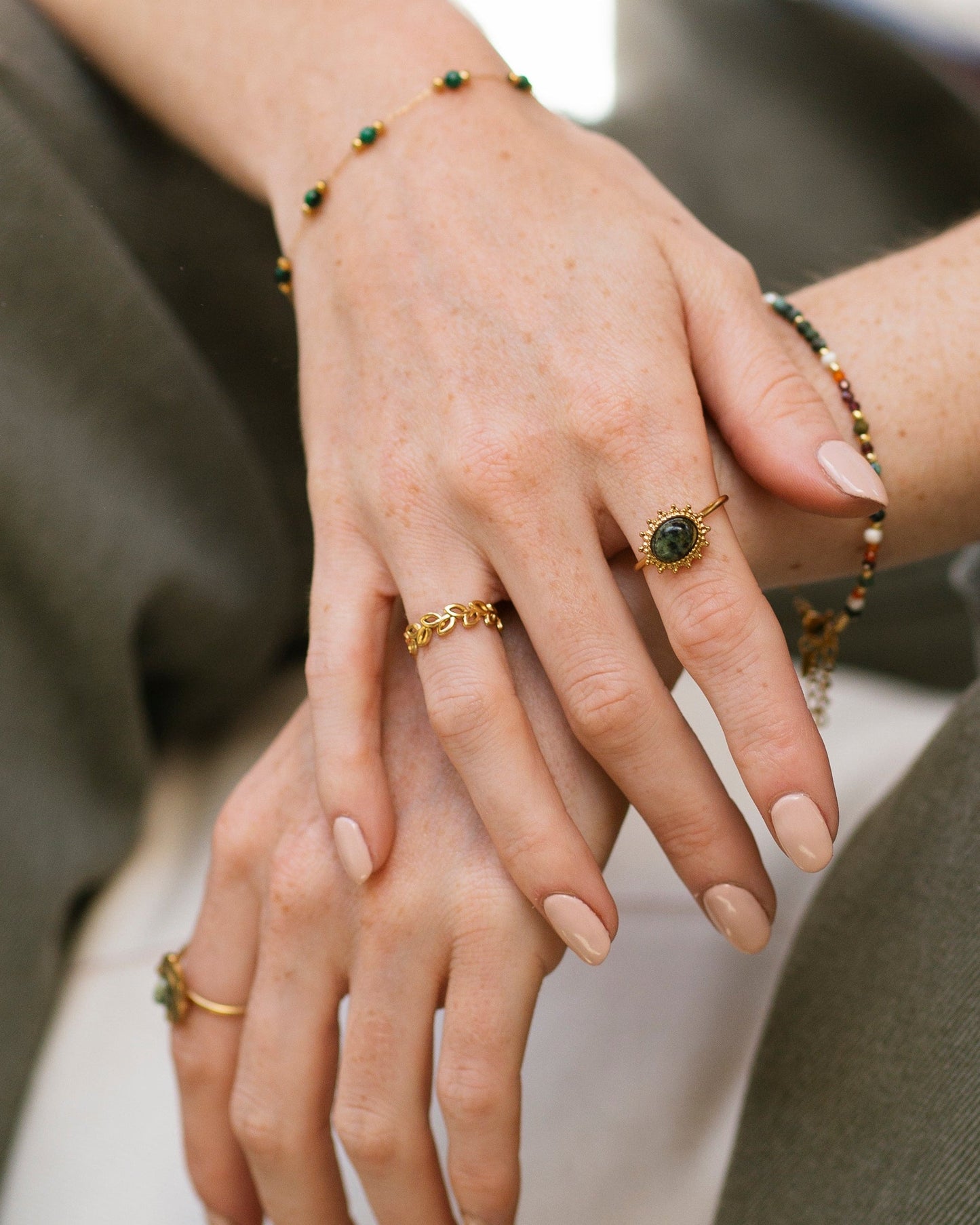 Novia - Ring - Stainless Steel - Adjustable