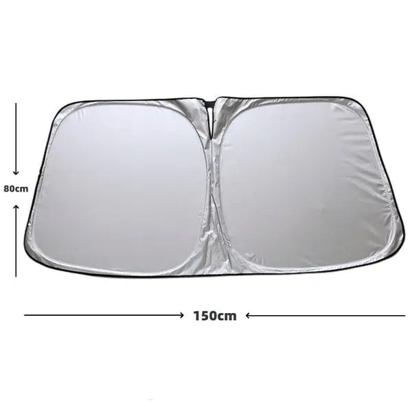 Cubierta plegable para parasol de parabrisas de coche