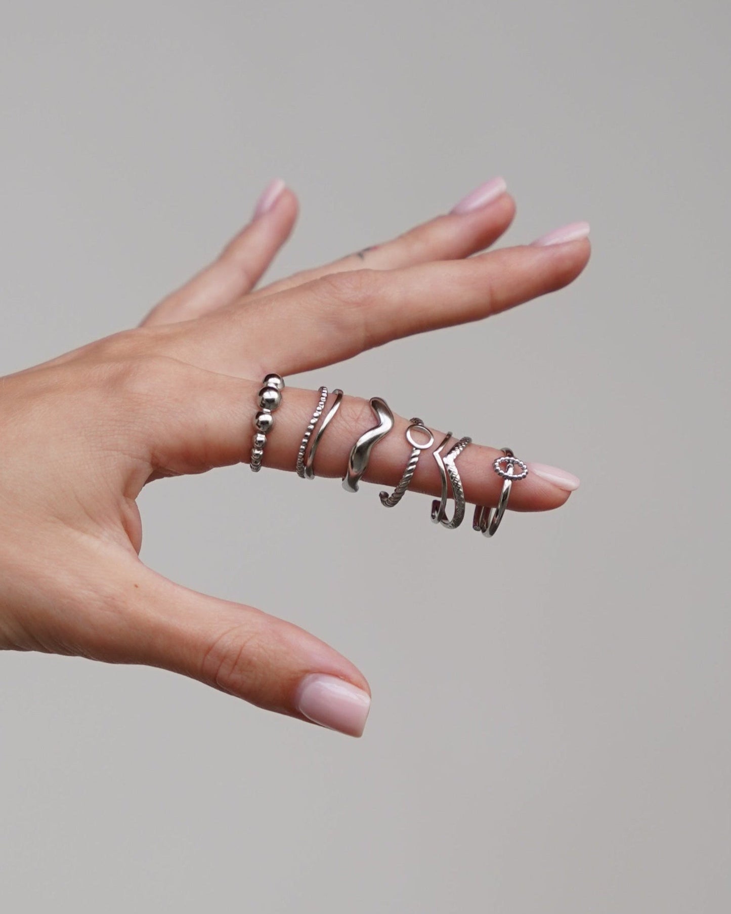 Mirthe - Ring - Stainless Steel - Adjustable