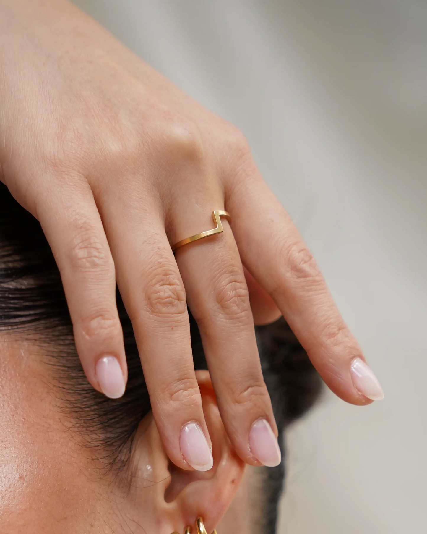 Robin - Ring - Stainless Steel - Adjustable