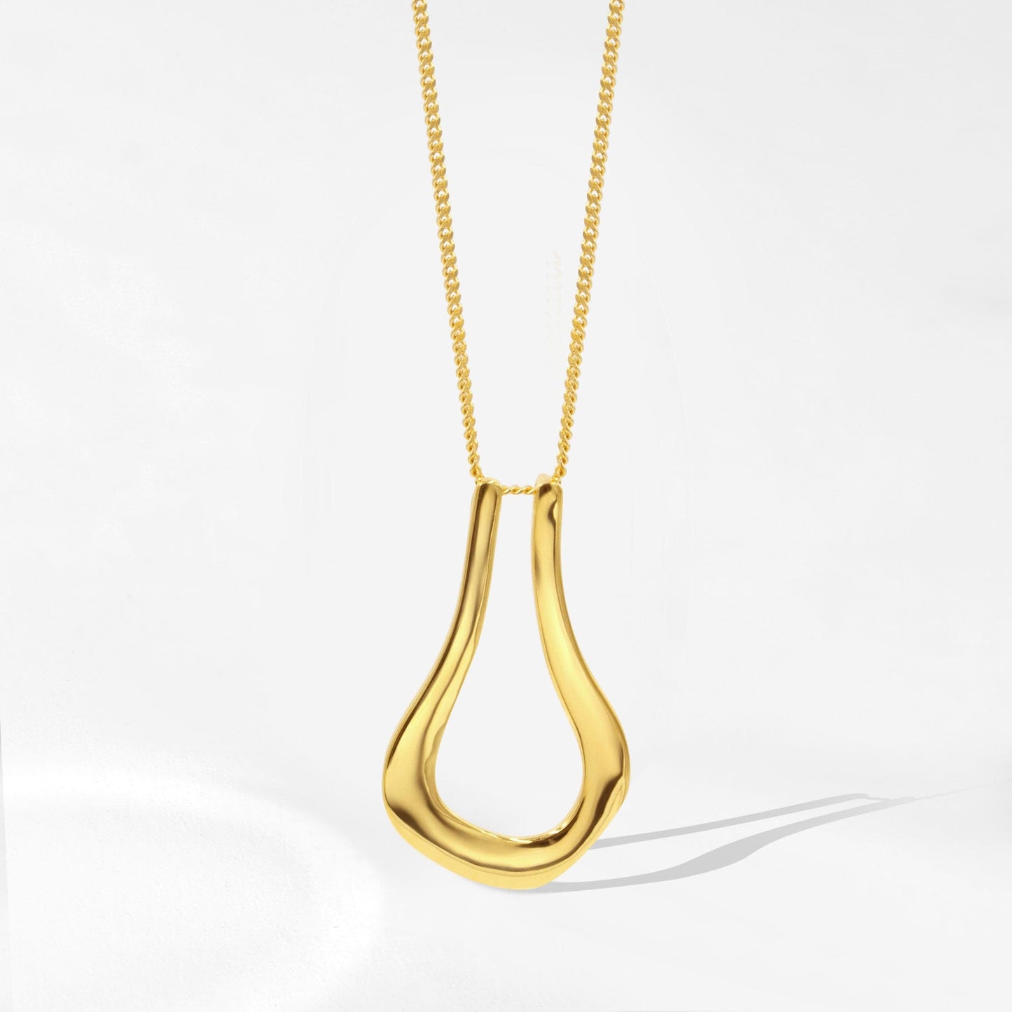925 Sterling Silver Safina Ring Keeper Necklace