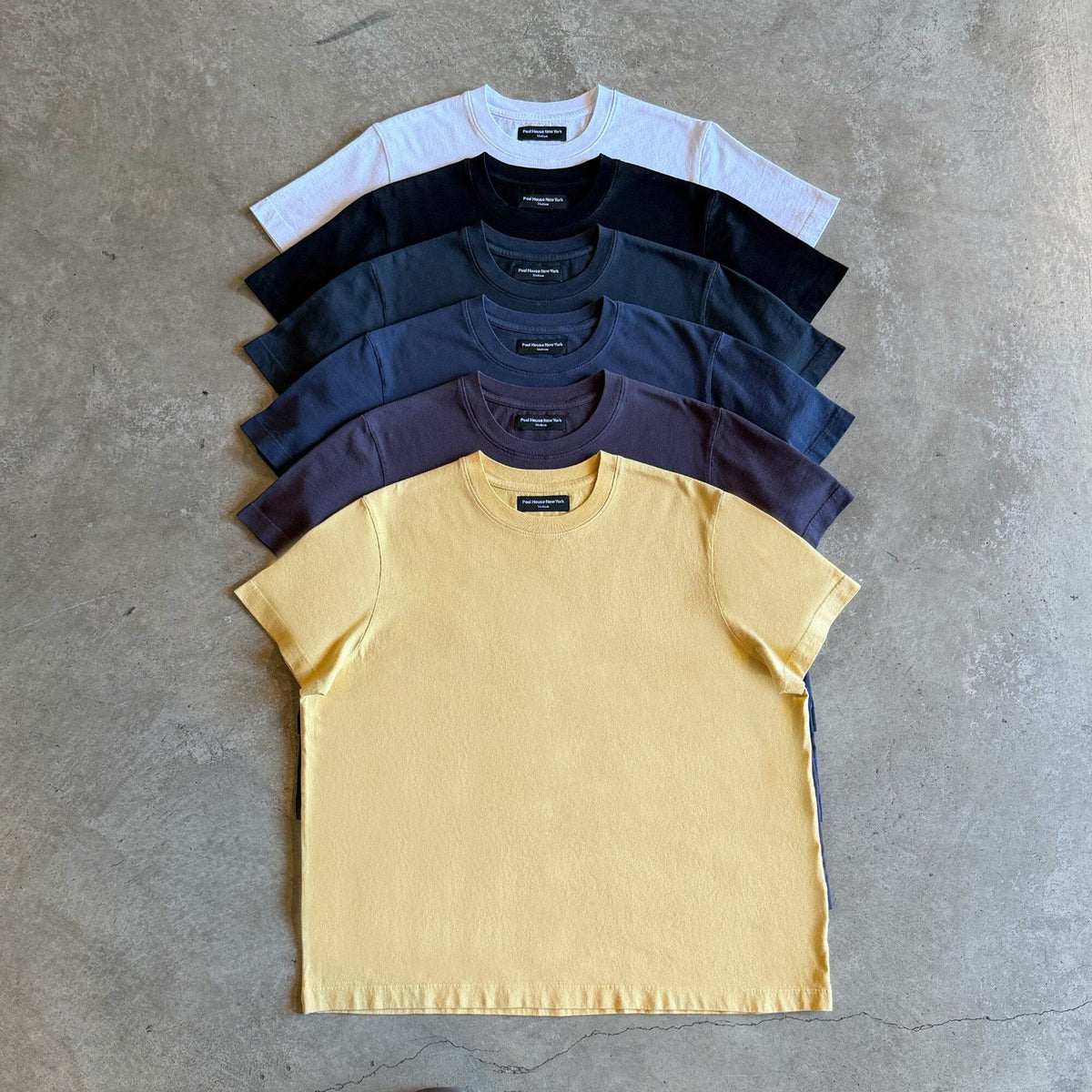 Silverlake Crop Tee III | Boxy, Relaxed Fit - Ash Black (Vintage)