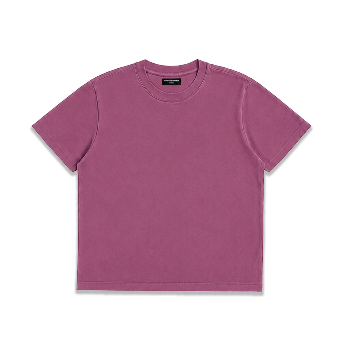 Silverlake Crop Tee III | Boxy, Relaxed Fit - Vintage Maroon
