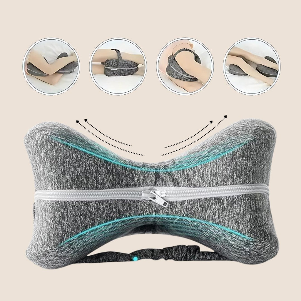 Orthopedic Memory Foam Knee Pillow for Side Sleepers