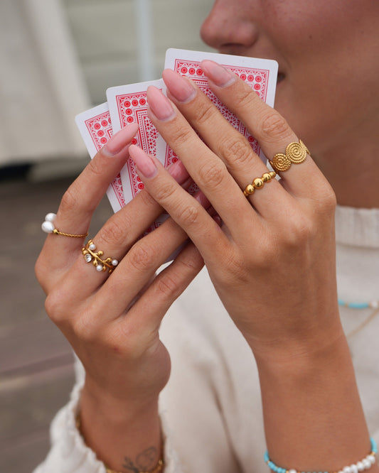 Dottie - Ring - Stainless Steel - Adjustable
