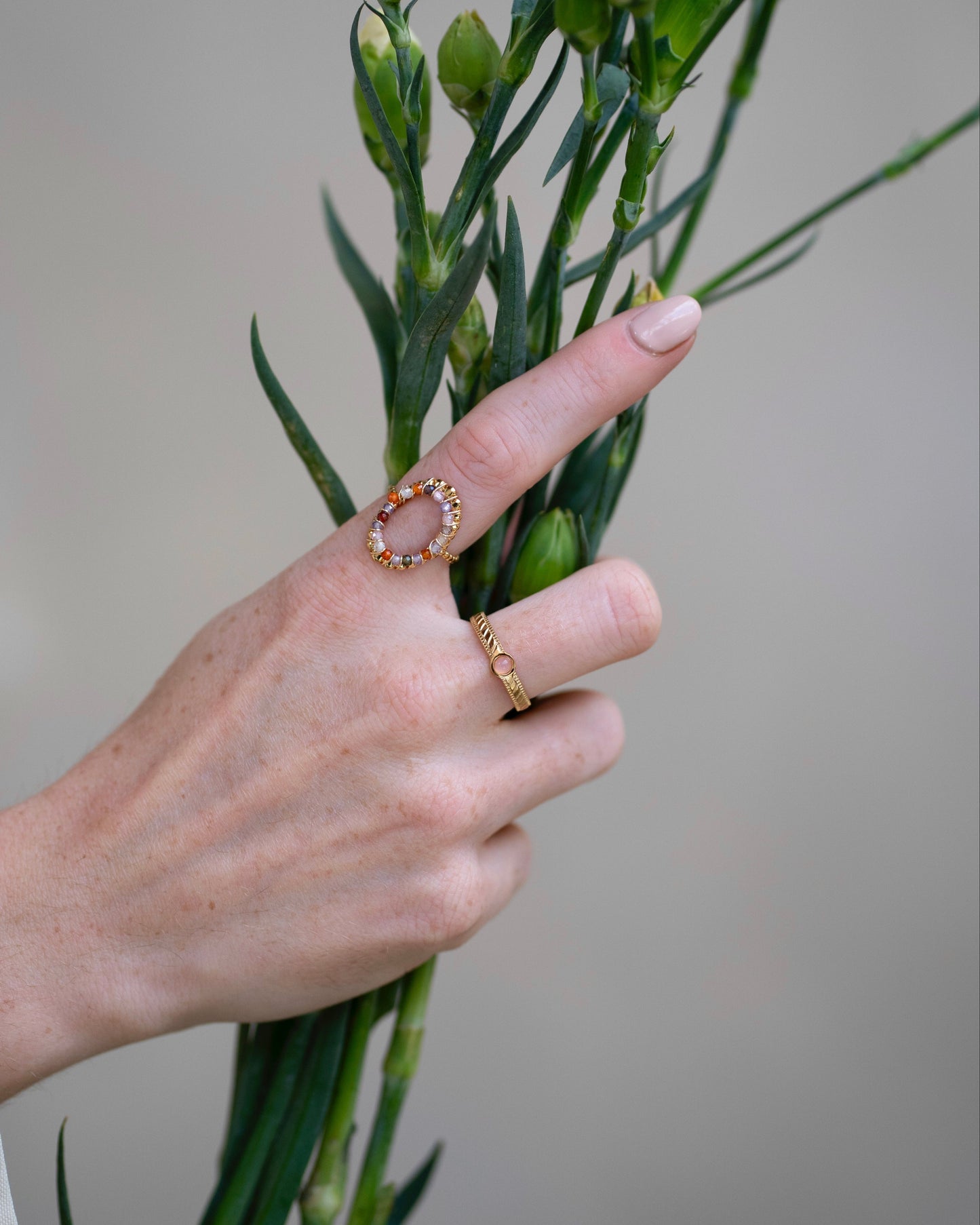 Nandita - Ring - Stainless Steel - Adjustable
