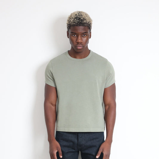 Tony Baby Tee II | Mens | Heavyweight | 13.5oz - Faded Military Green