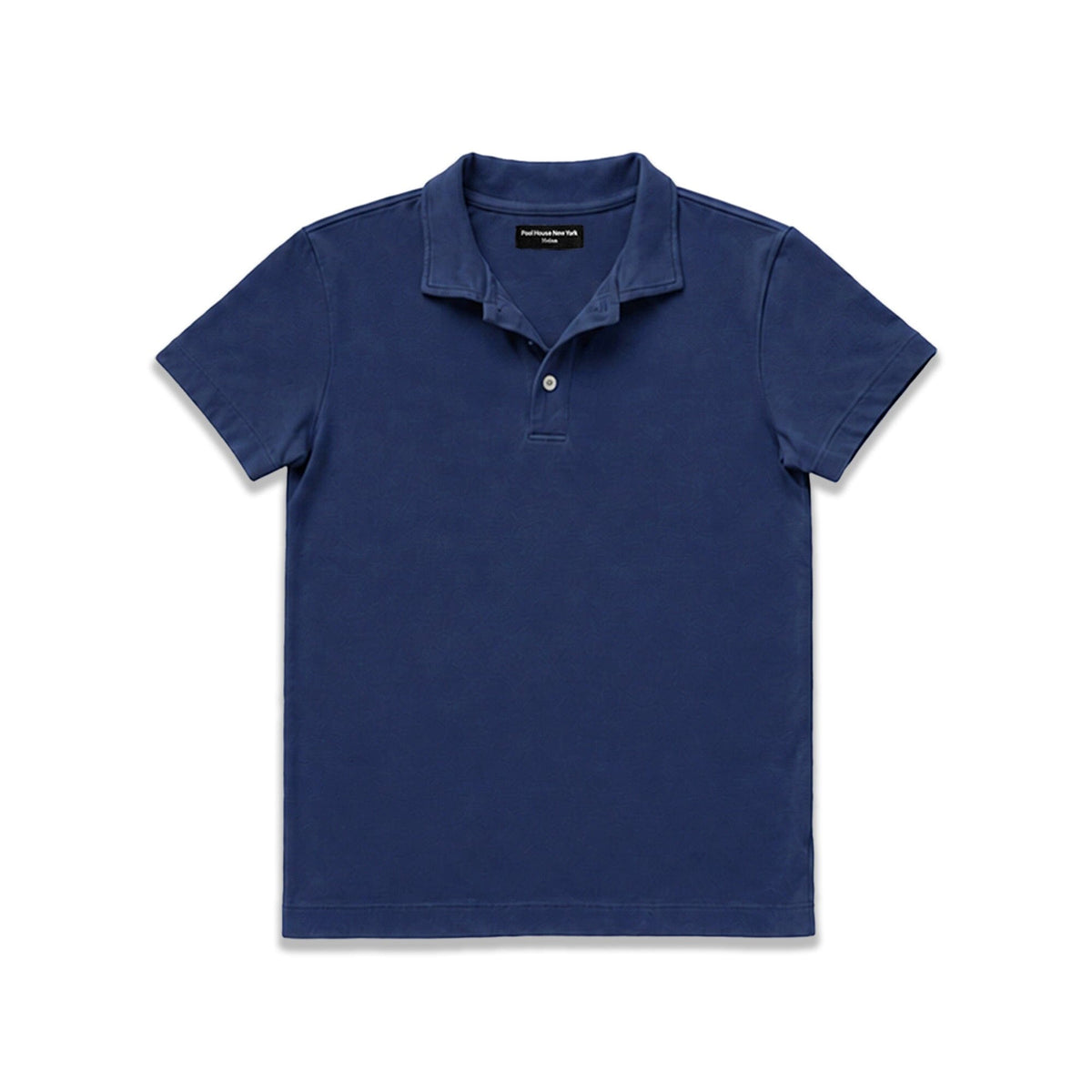 Los Feliz Crop Muscle Polo | Heavyknit - Vintage Navy