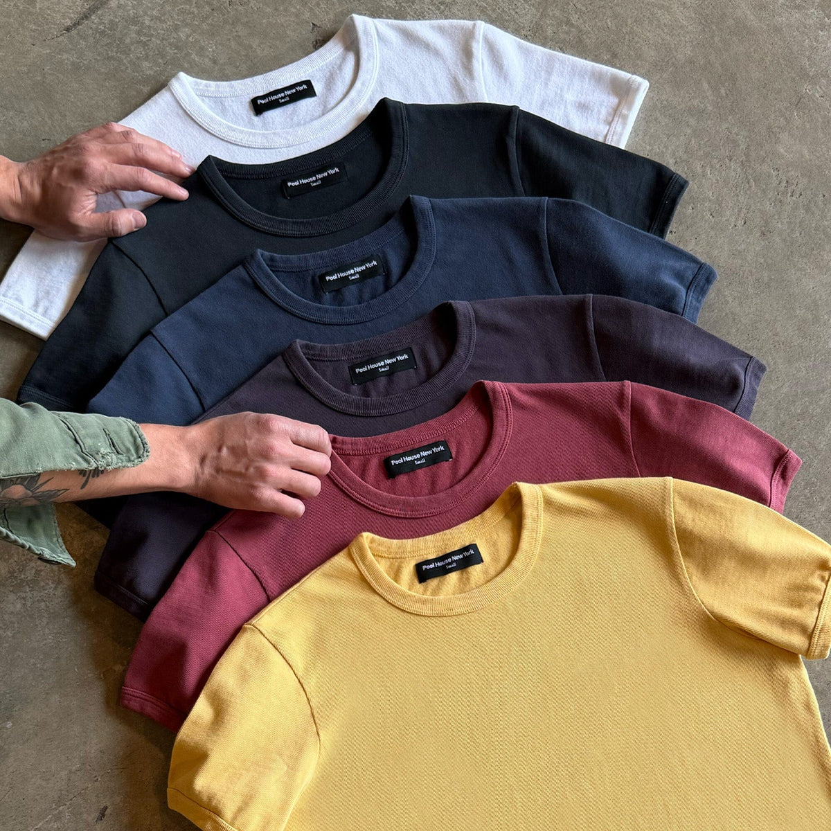 Diego Muscle Tee | Heavyweight | 13.5oz | Vintage - Ash Black | Vintage