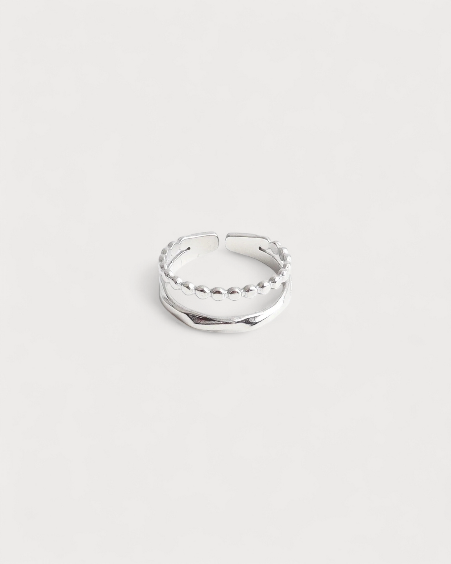Remi - Ring - Stainless Steel - Adjustable