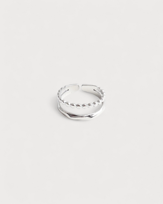 Remi - Ring - Stainless Steel - Adjustable