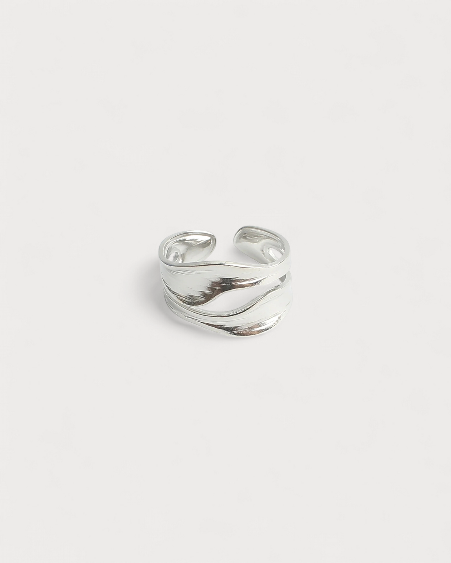 Sya - Ring - Stainless Steel - Adjustable