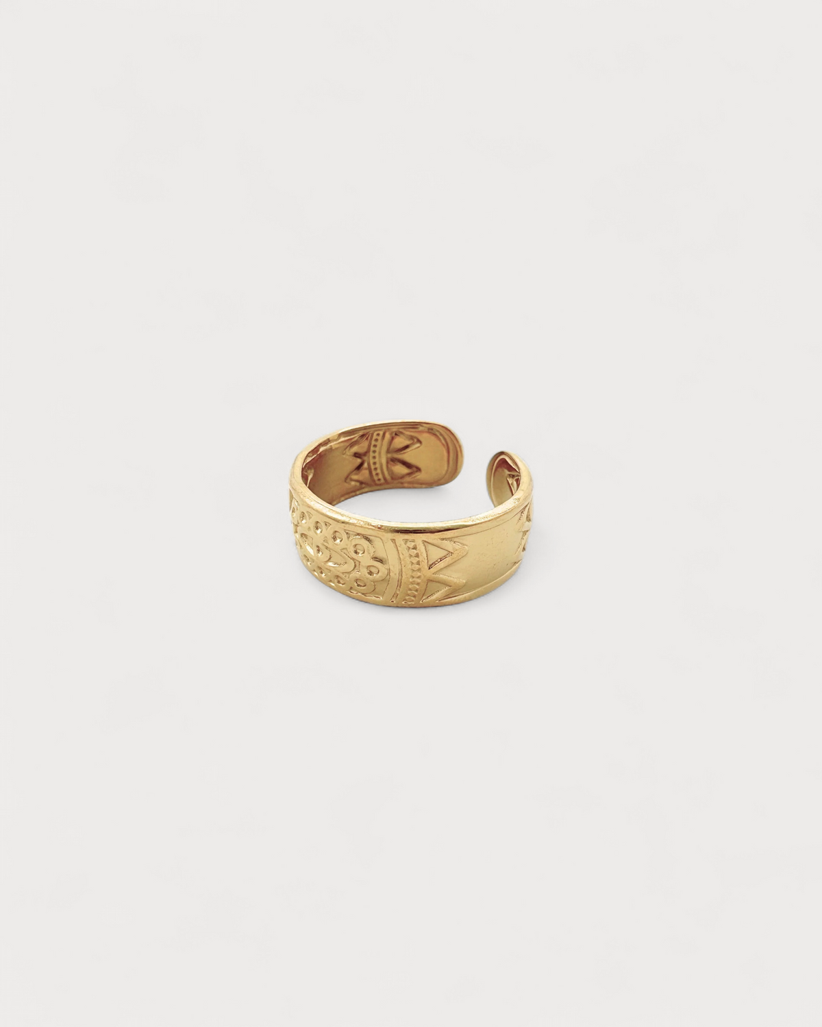 Aztec - Ring - Stainless Steel - Adjustable