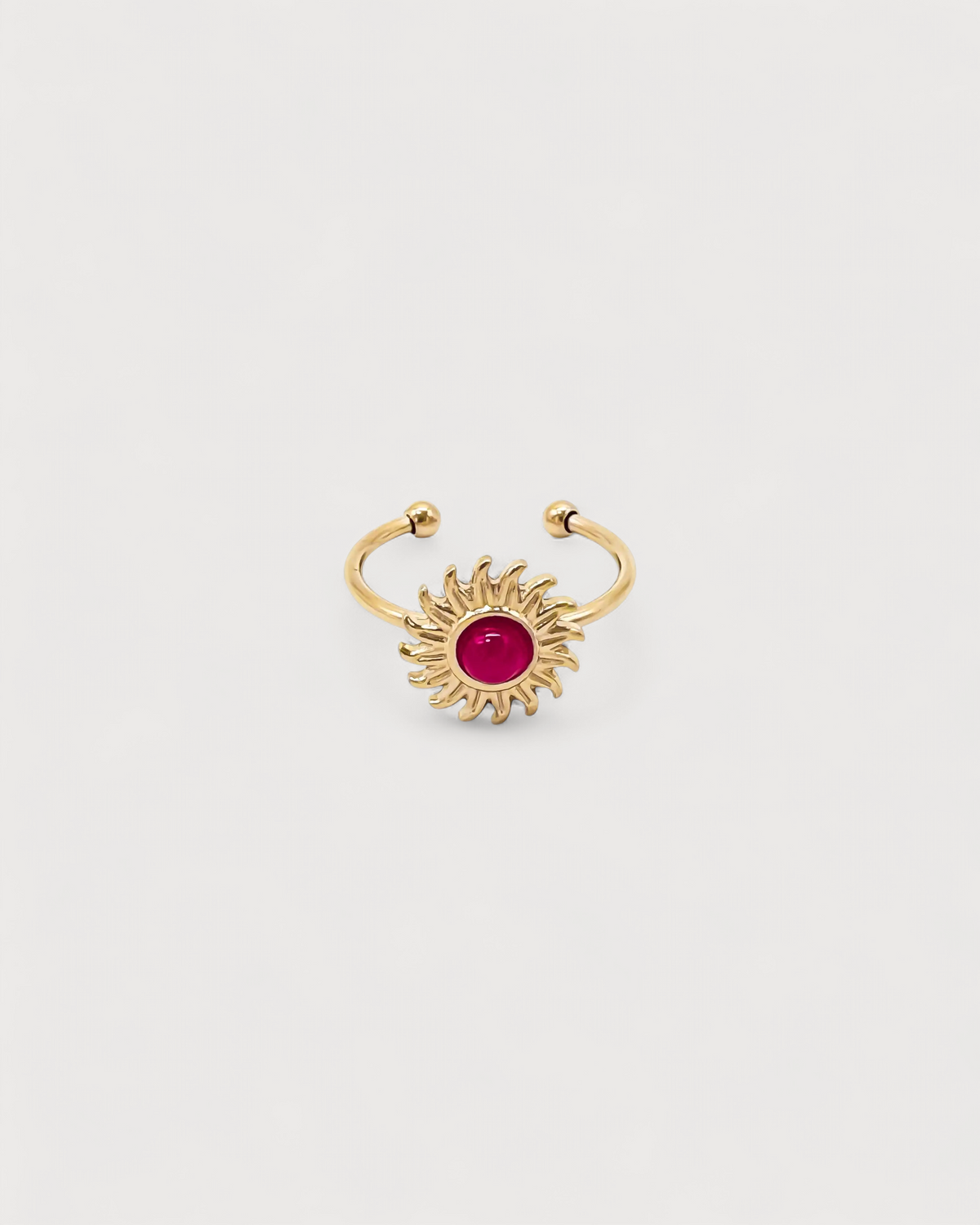 Sunshine - Ring - Stainless Steel - Adjustable