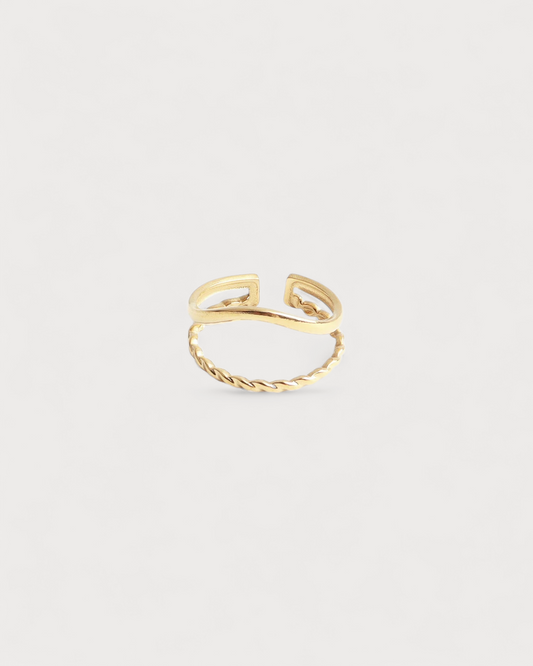 Sascha - Ring - Stainless Steel - Adjustable