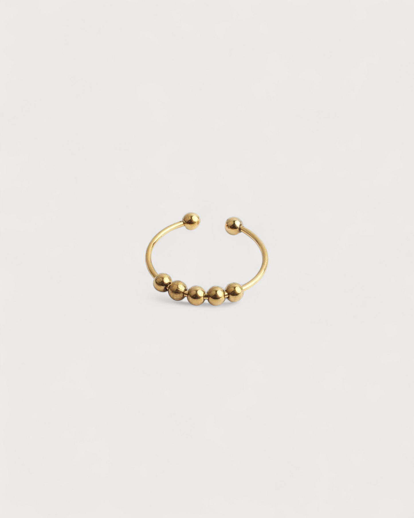 Anxiety - Ring - Stainless Steel - Adjustable