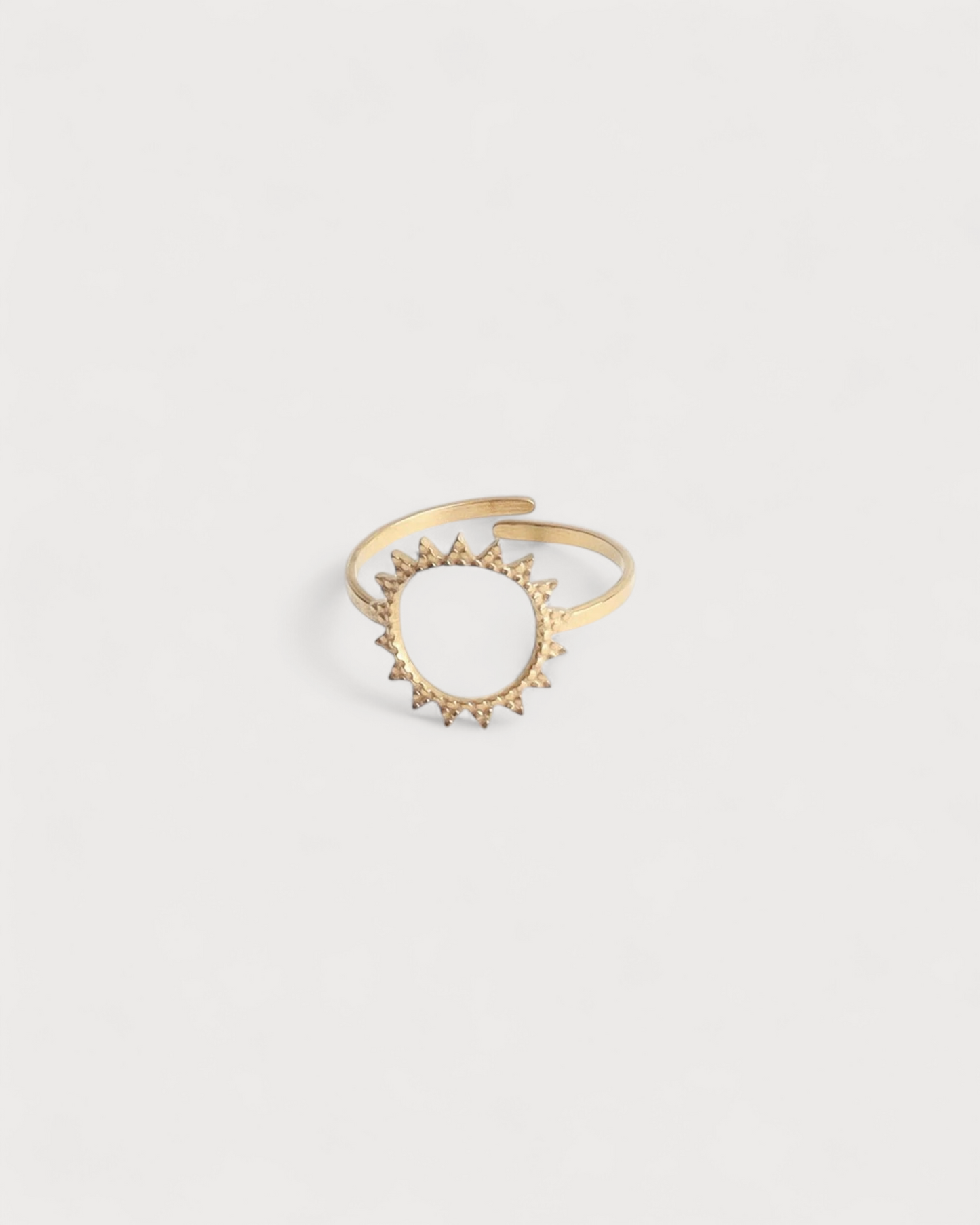 Sweet Sun - Ring - Stainless Steel - Adjustable