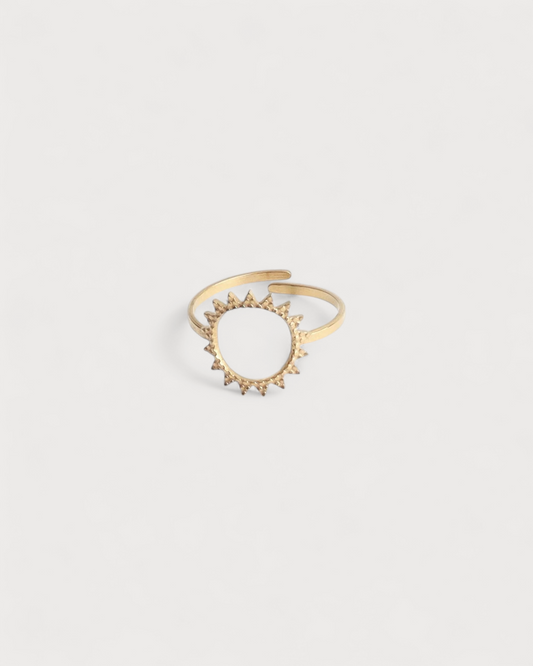 Sweet Sun - Ring - Stainless Steel - Adjustable