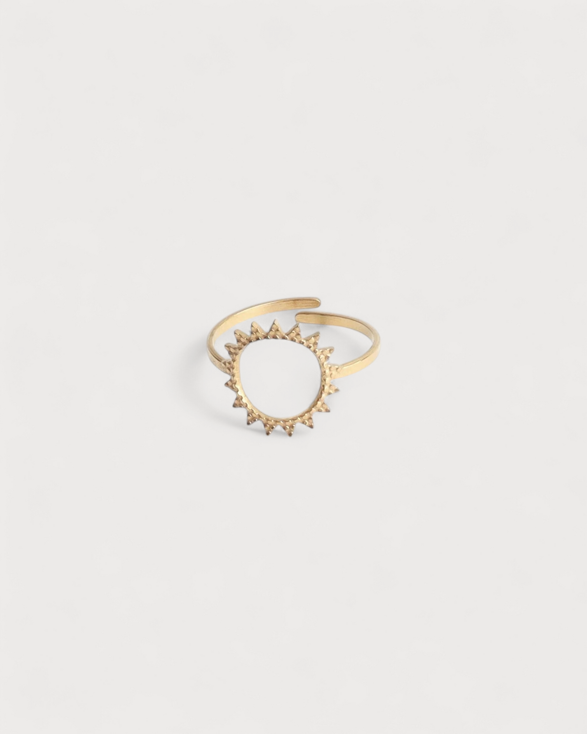 Sweet Sun - Ring - Stainless Steel - Adjustable