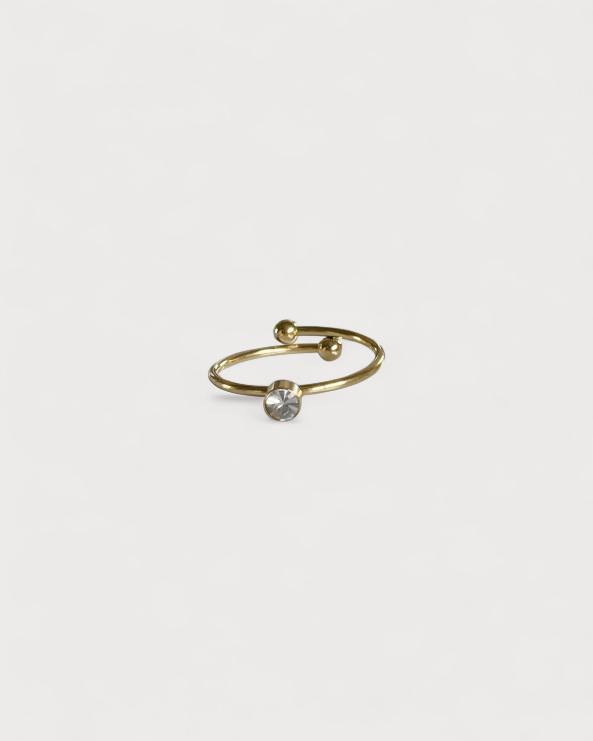 Isabella - Ring - Stainless Steel - Adjustable