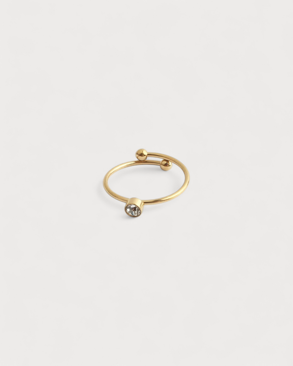 Isabella - Ring - Stainless Steel - Adjustable