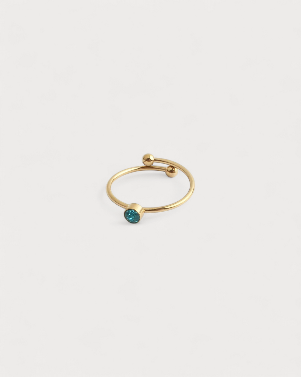 Isabella - Ring - Stainless Steel - Adjustable