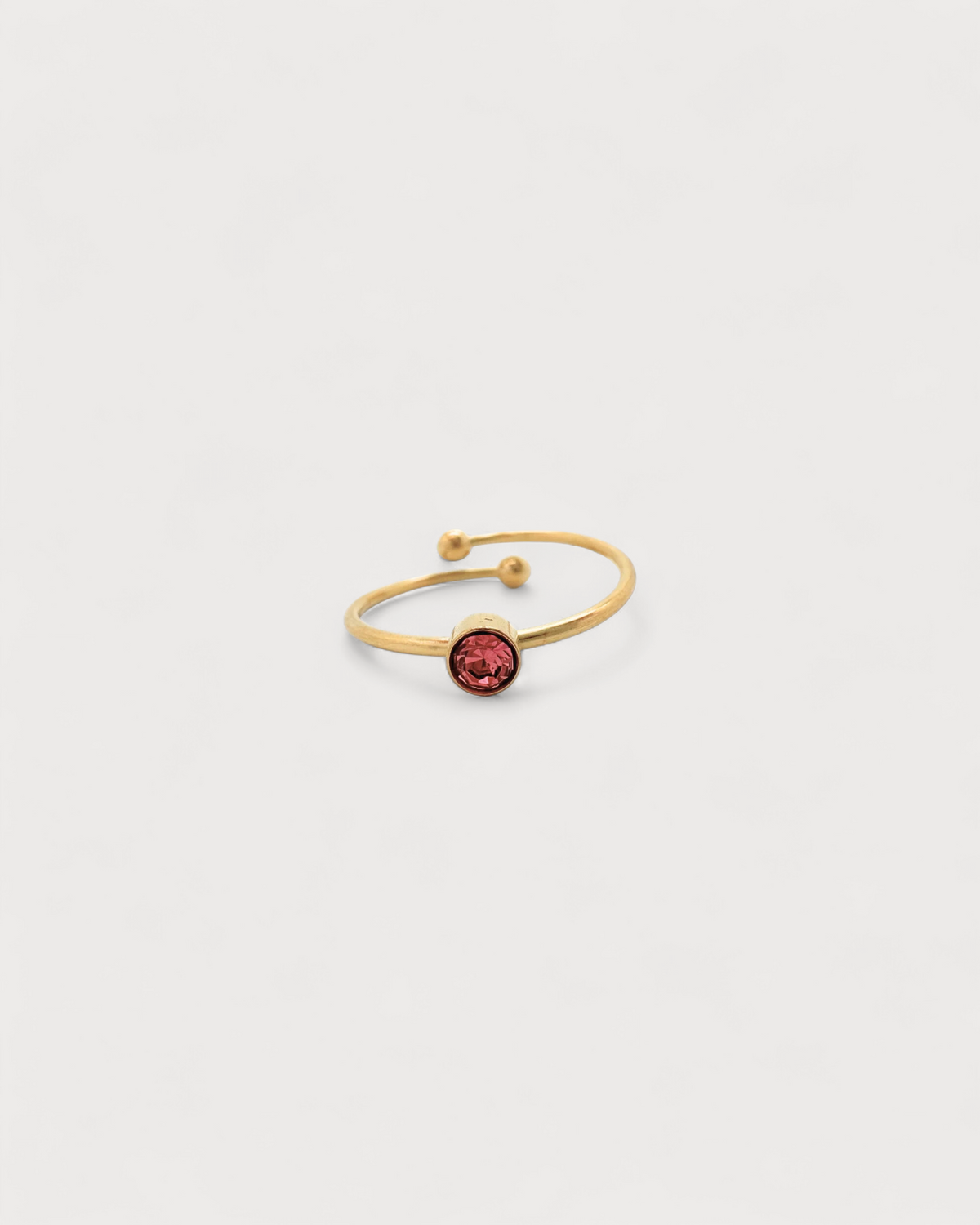 Isabella - Ring - Stainless Steel - Adjustable