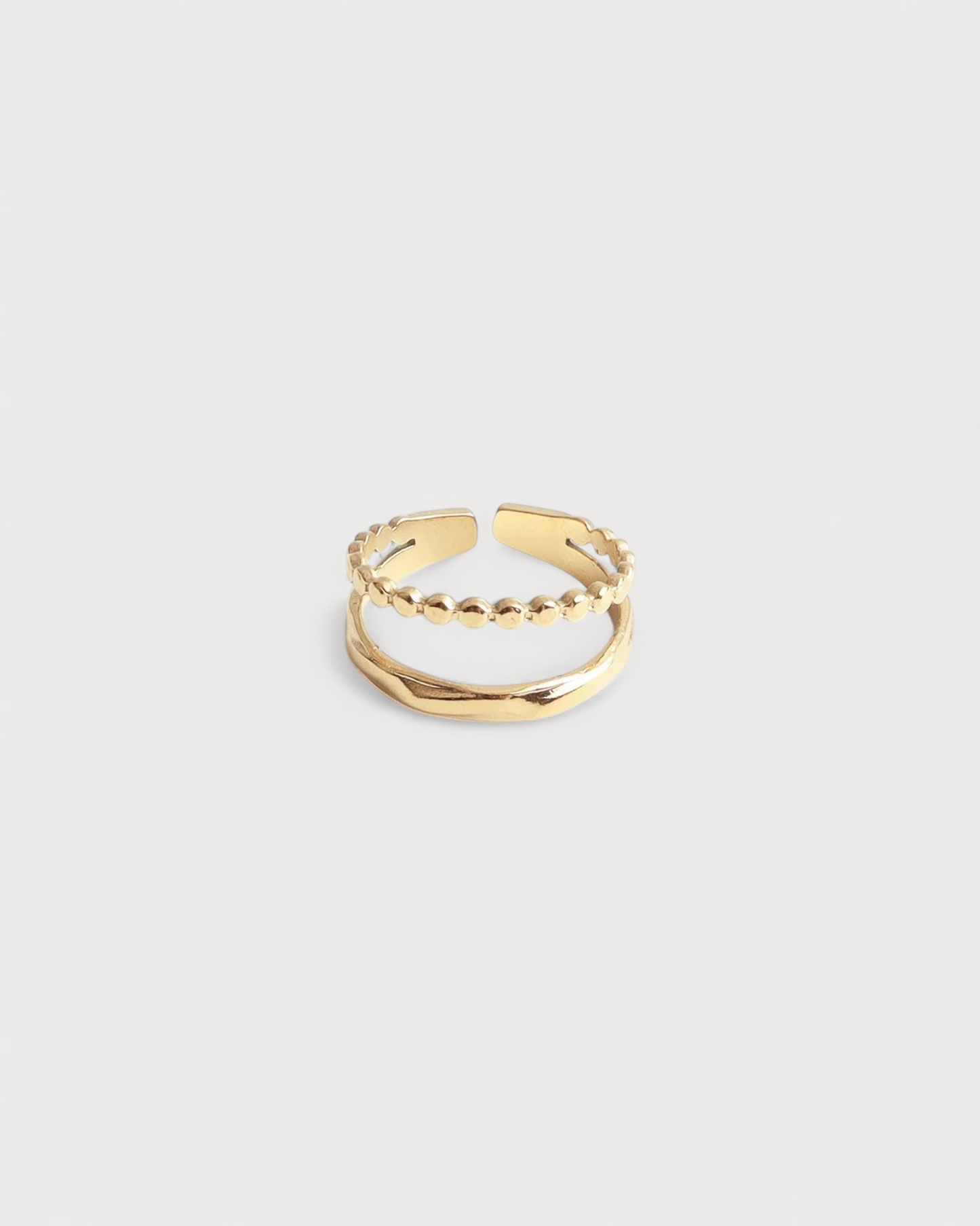 Remi - Ring - Stainless Steel - Adjustable
