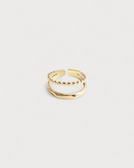 Remi - Ring - Stainless Steel - Adjustable