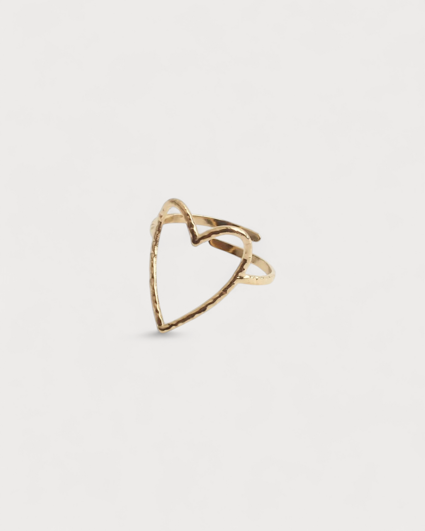 Amoureux - Ring - Stainless Steel - Adjustable