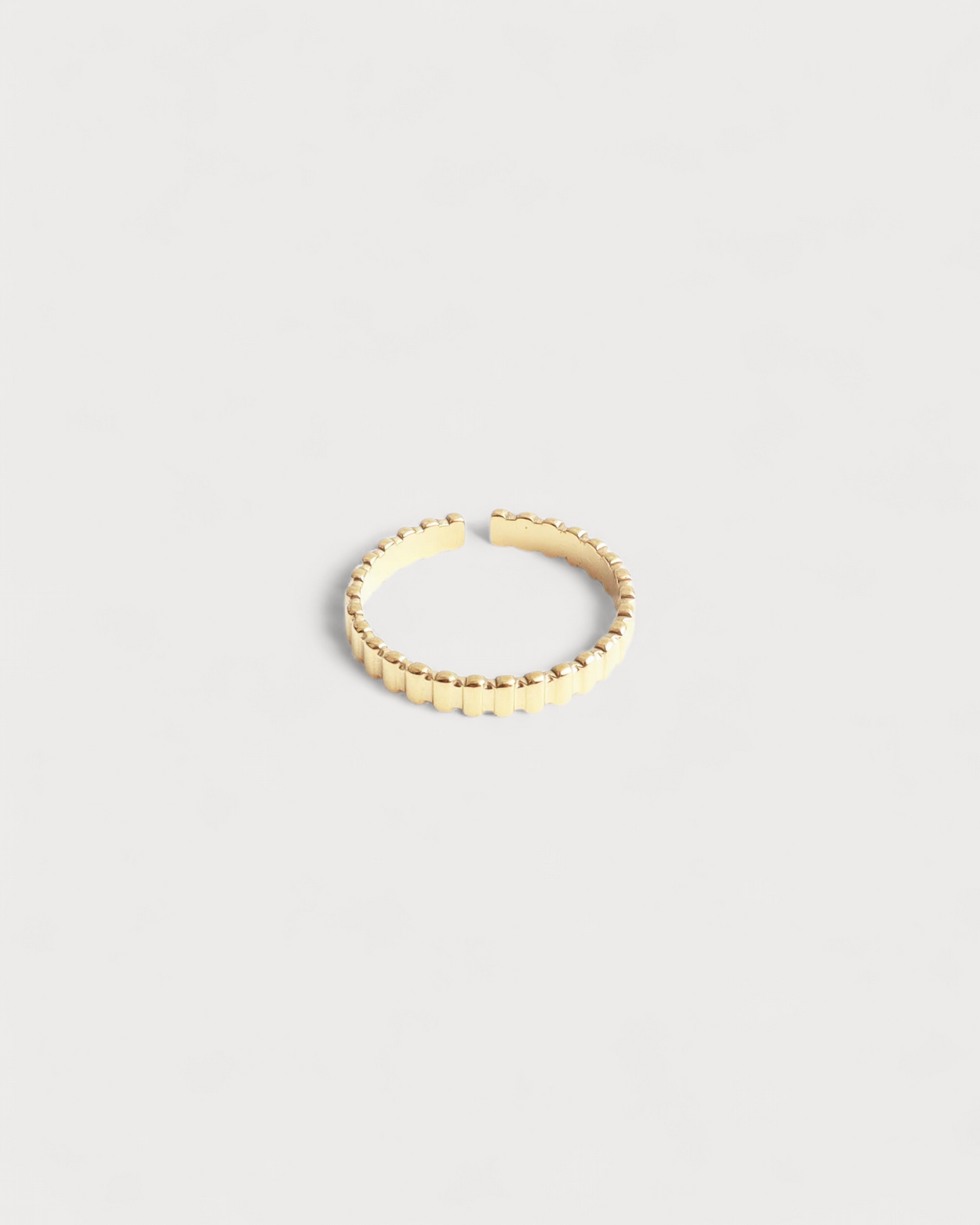 Mika - Ring - Stainless Steel - Adjustable