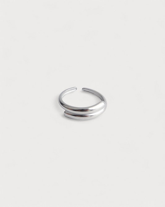 Ell - Ring - Stainless Steel - Adjustable