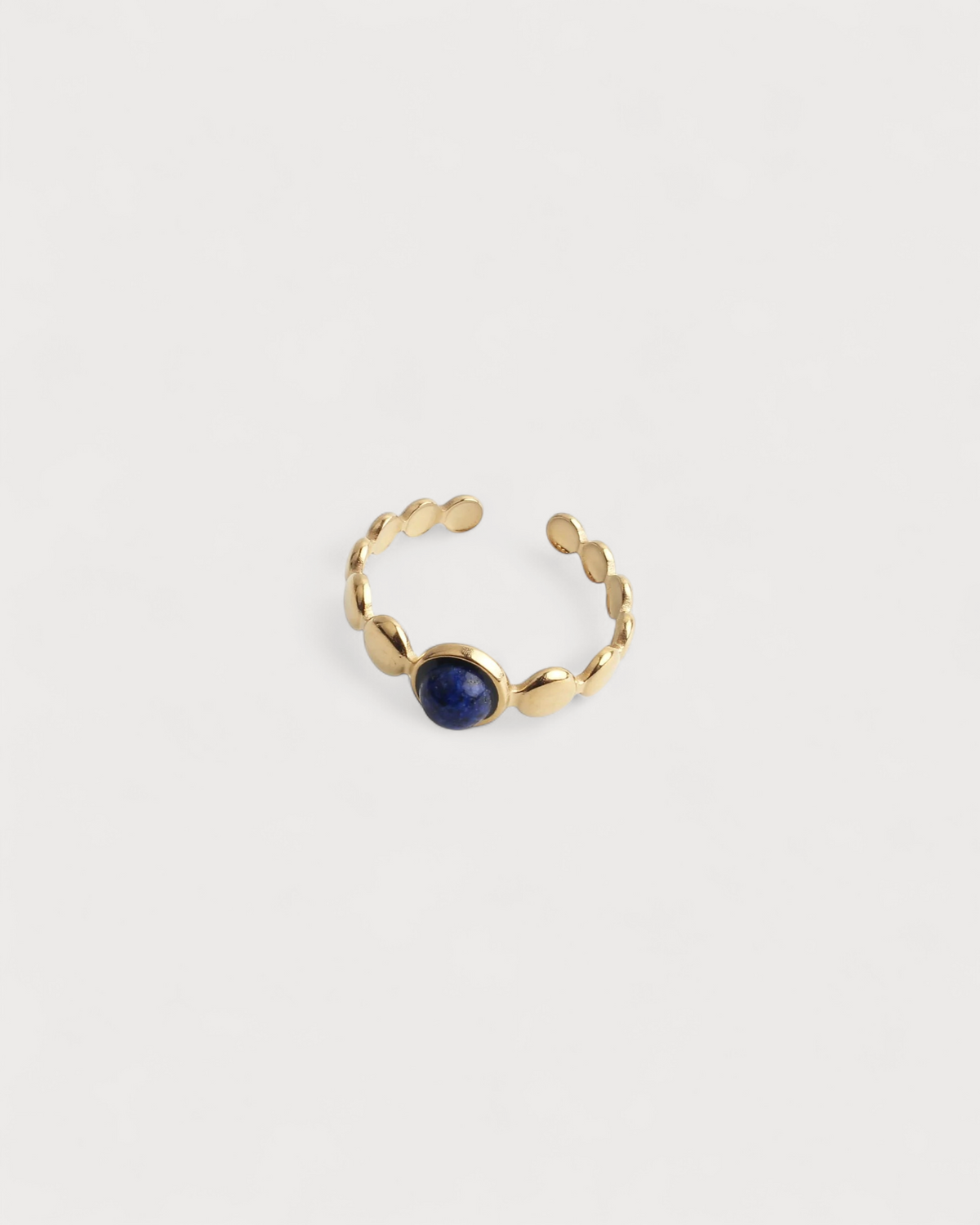 Julietta - Ring - Natural Stone - Stainless Steel - Adjustable