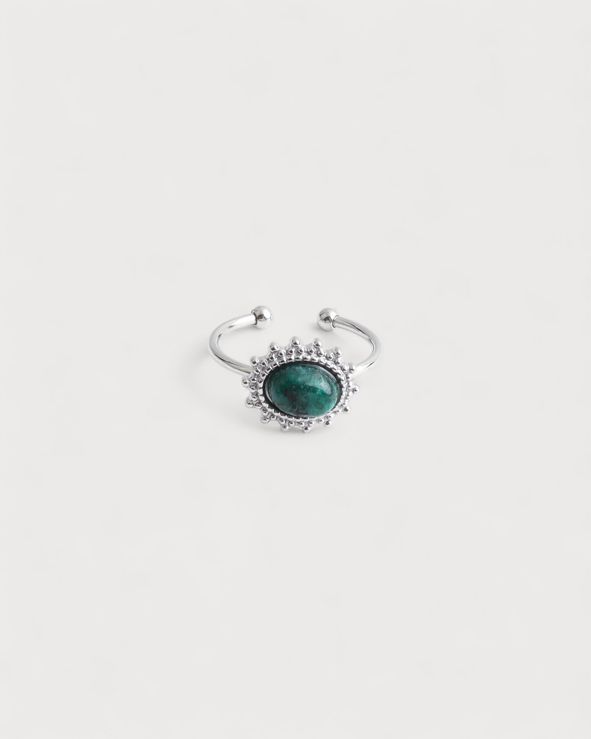 Jolie - Ring - Natural Stone - Stainless Steel