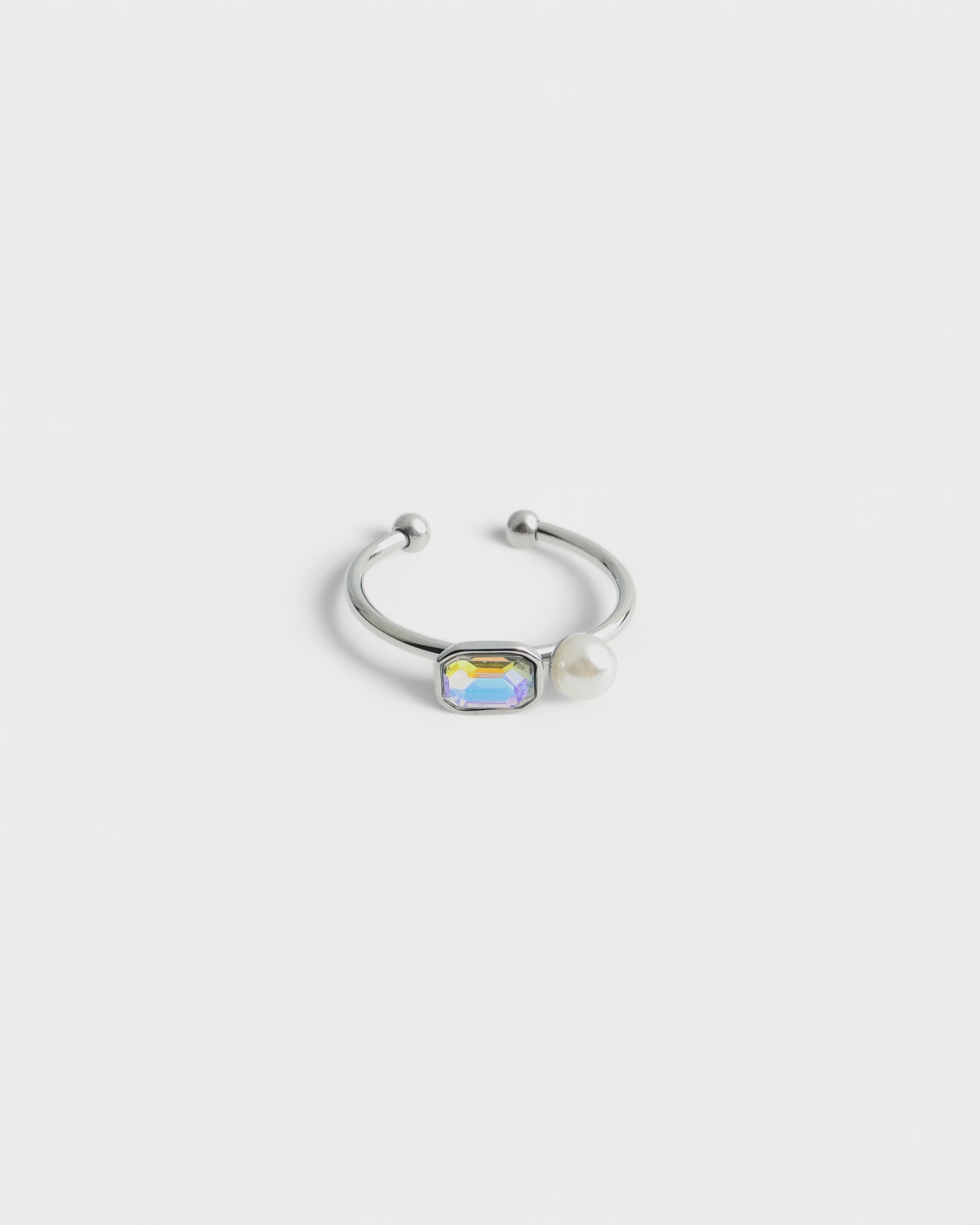 Claudette - Ring - Stainless Steel - Adjustable