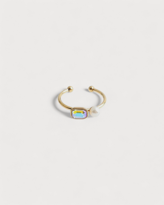 Claudette - Ring - Stainless Steel - Adjustable