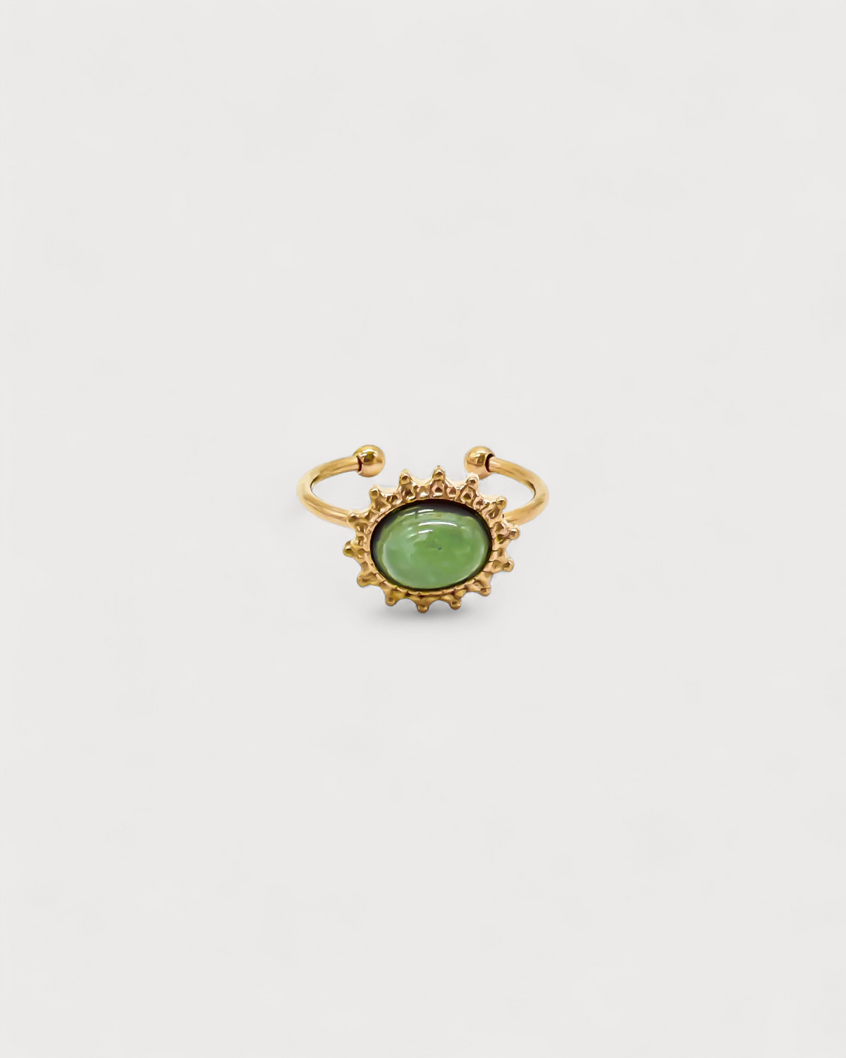 Jolie - Ring - Natural Stone - Stainless Steel