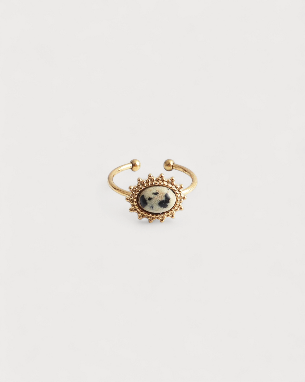 Jolie - Ring - Natural Stone - Stainless Steel