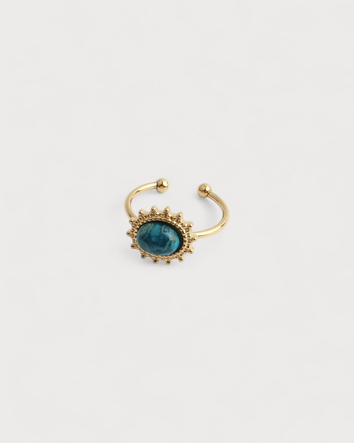 Jolie - Ring - Natural Stone - Stainless Steel