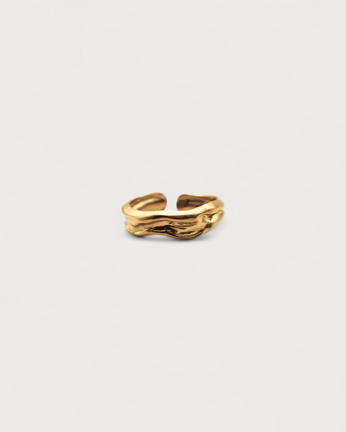 Kylie - Ring - Stainless Steel - Adjustable