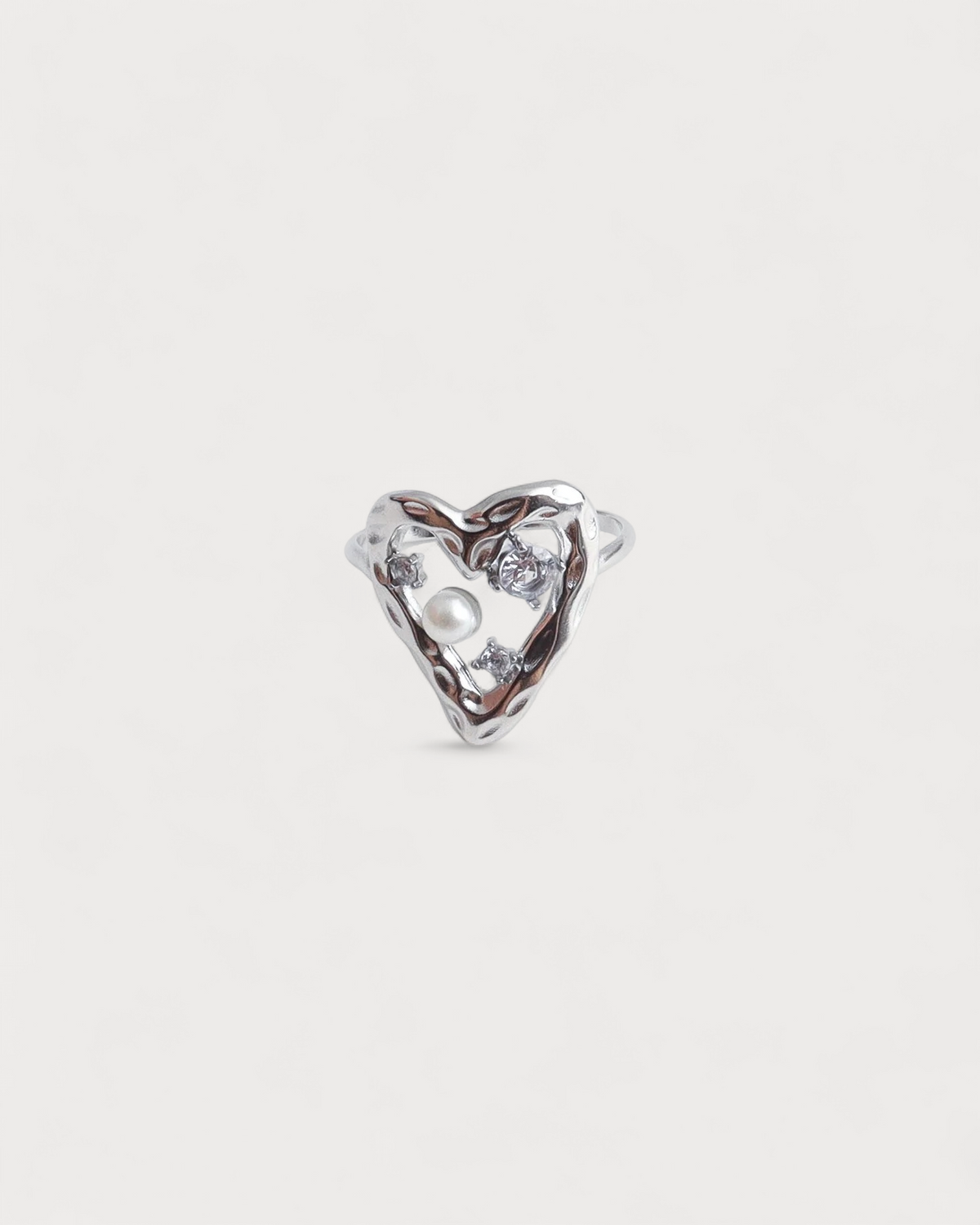 Theodora  - Ring - Stainless Steel - Adjustable