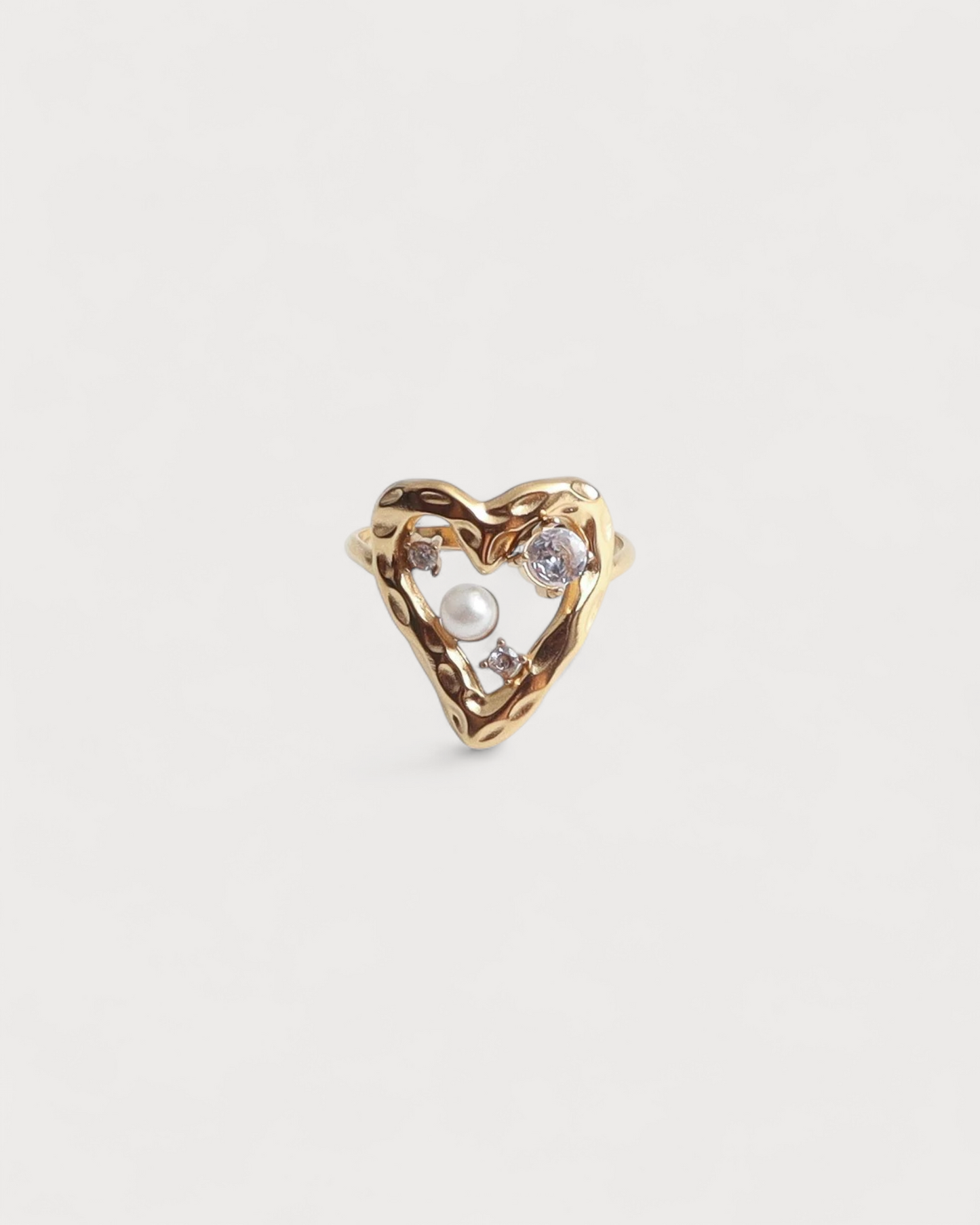 Theodora  - Ring - Stainless Steel - Adjustable