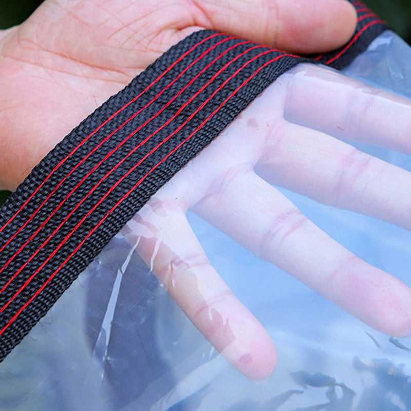 2026 Summer Hot Sale 49% OFF- Clear Waterproof PVC Tarp – Heavy-Duty All-Weather Protection Cover🌧️